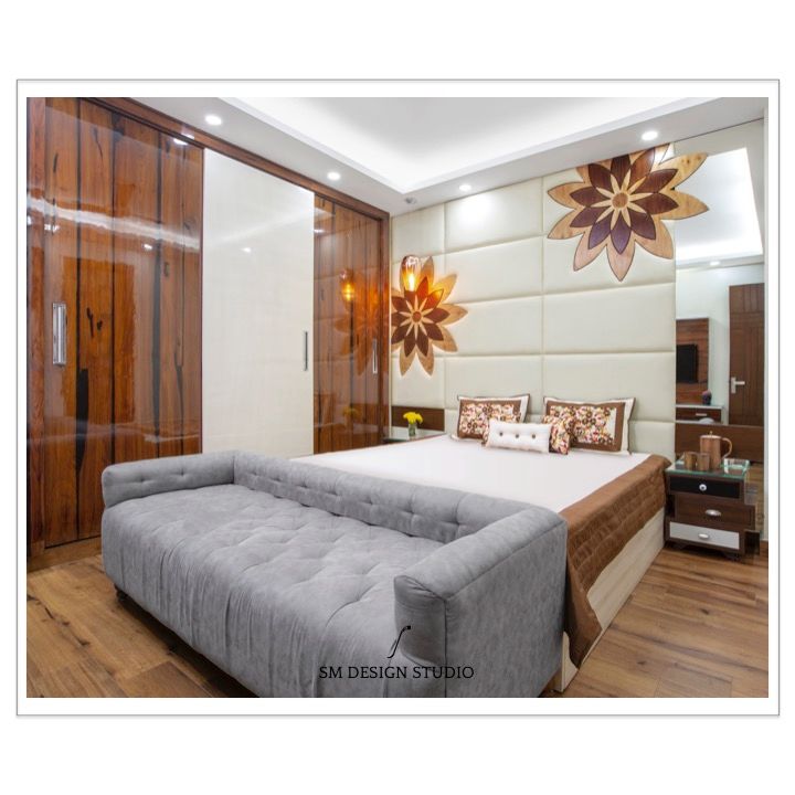 Master Bedroom SM Design Studio Asian style bedroom Bedroom, Paneling