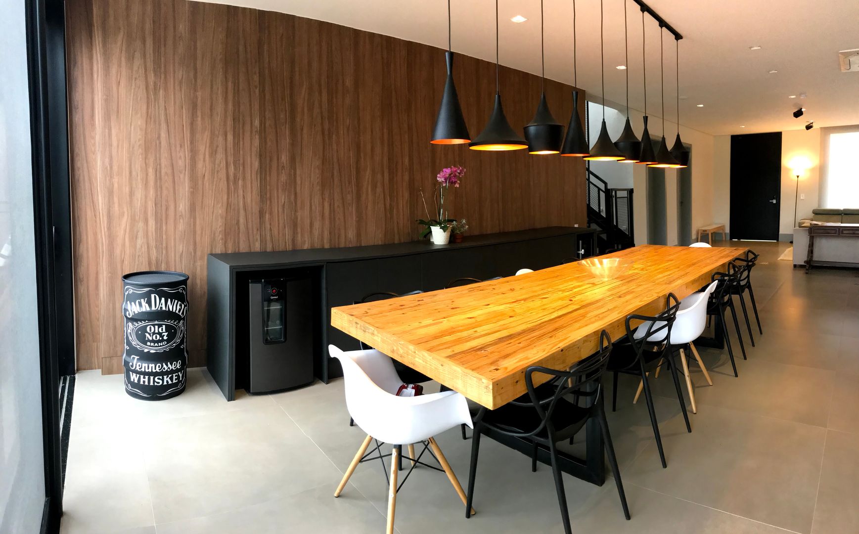 Tamboré 11 interiores, BP.ARQ DESIGN BP.ARQ DESIGN Industrial style dining room