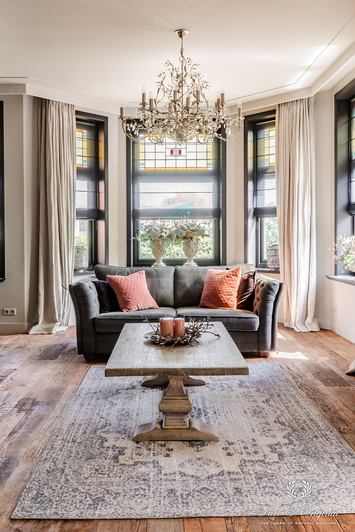 Binnenkijken in een landelijke woning in Rijnsburg, Pure & Original Pure & Original Living room