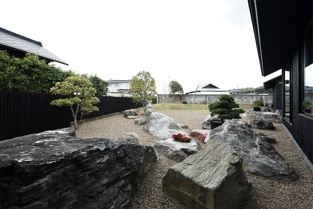 Case Study House #66, NASU CLUB NASU CLUB Zen garden Stone