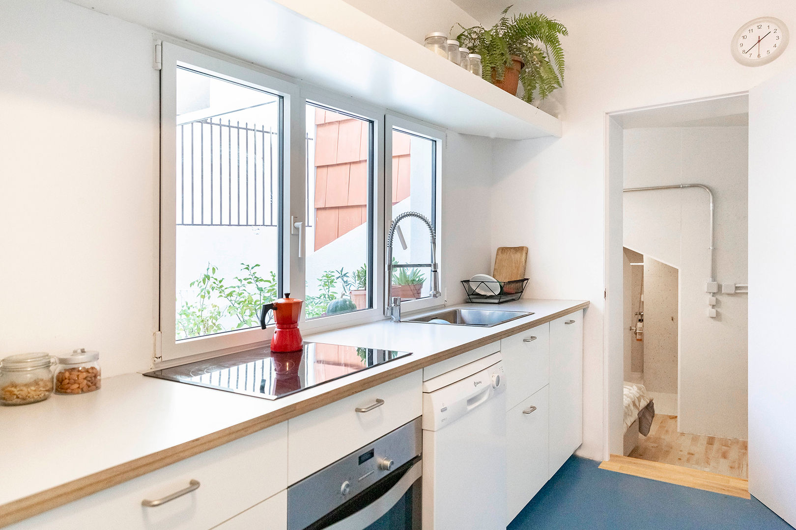 Taller Convertido en Vivienda, IMAGINEAN IMAGINEAN Built-in kitchens Plywood