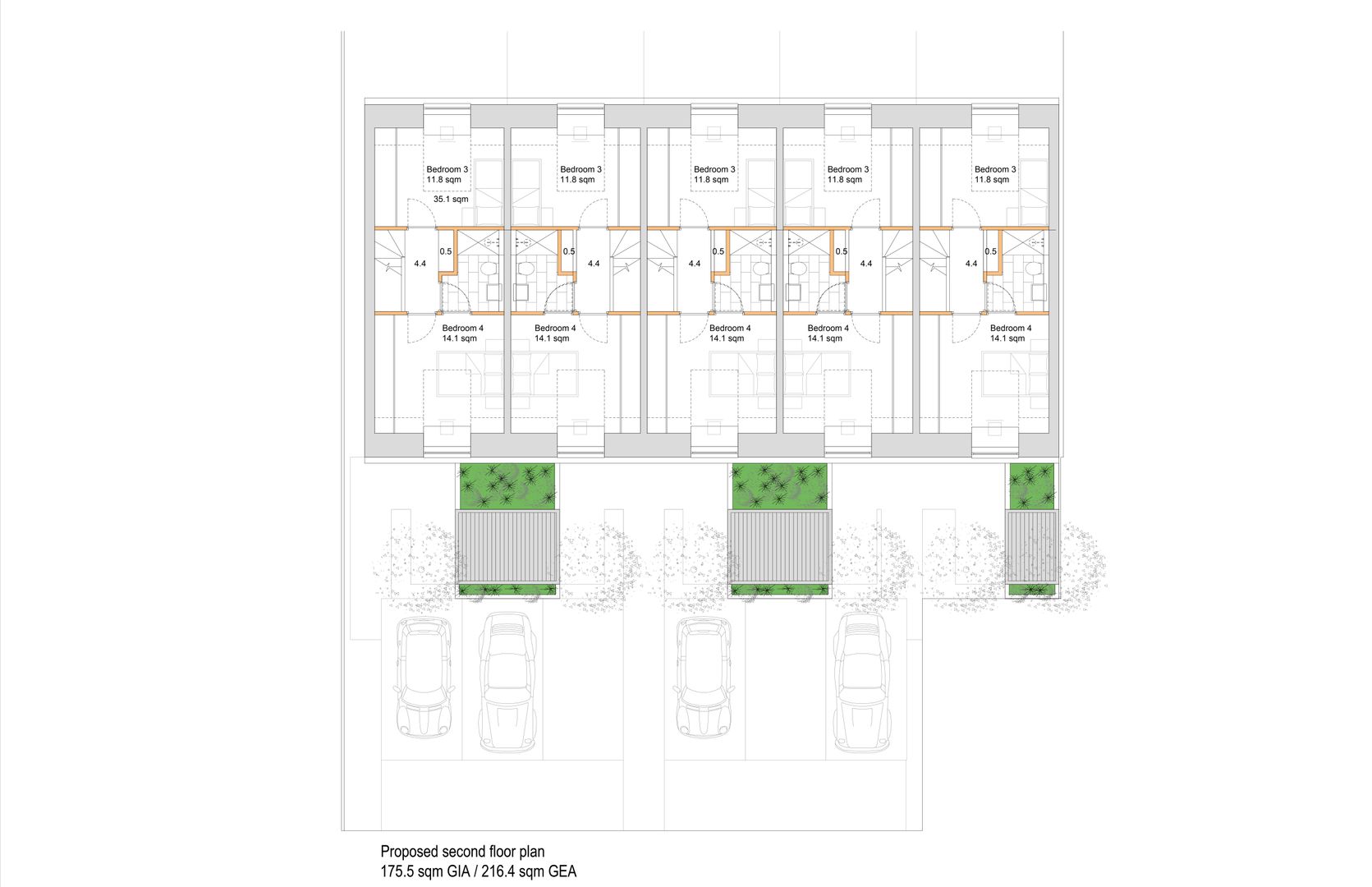 New multi-unit apartment designs in Croydon, London, England. , Imagine Architects (Pty) Ltd Imagine Architects (Pty) Ltd