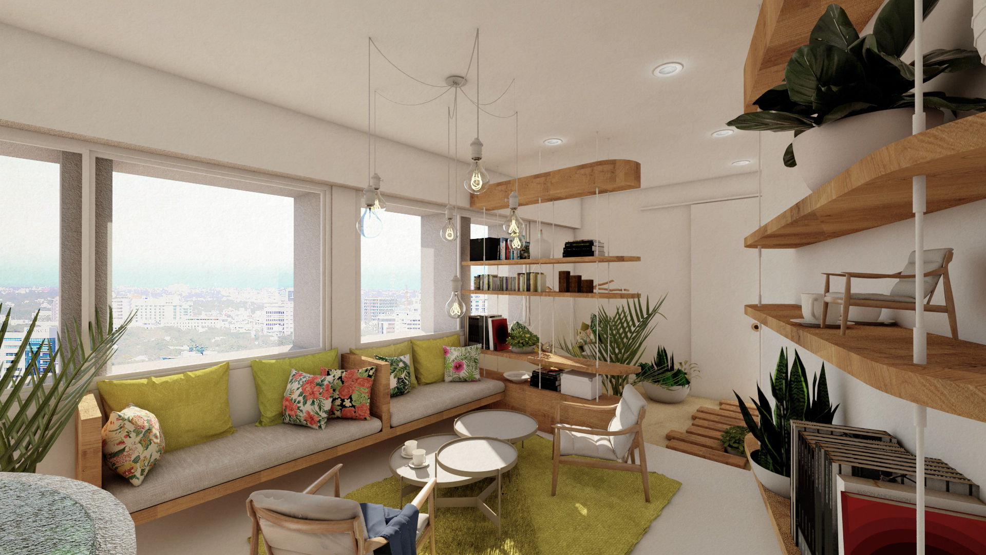 The First - Interior Spaces for Mental Health, Input-A Input-A Classic style living room Furniture,Couch,Property,Plant,Table,Houseplant,Wood,Interior design,Building,Architecture