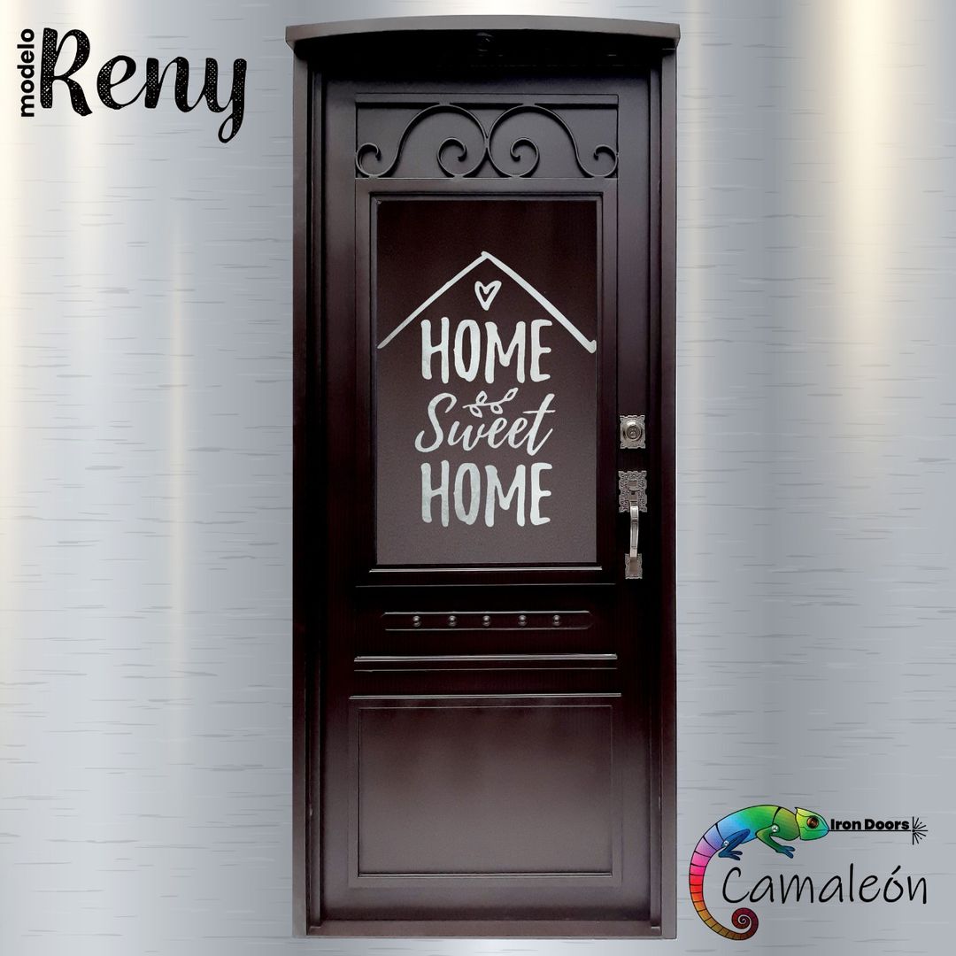 Puerta modelo Reny, Camaleon Iron Doors Camaleon Iron Doors Front doors Iron/Steel