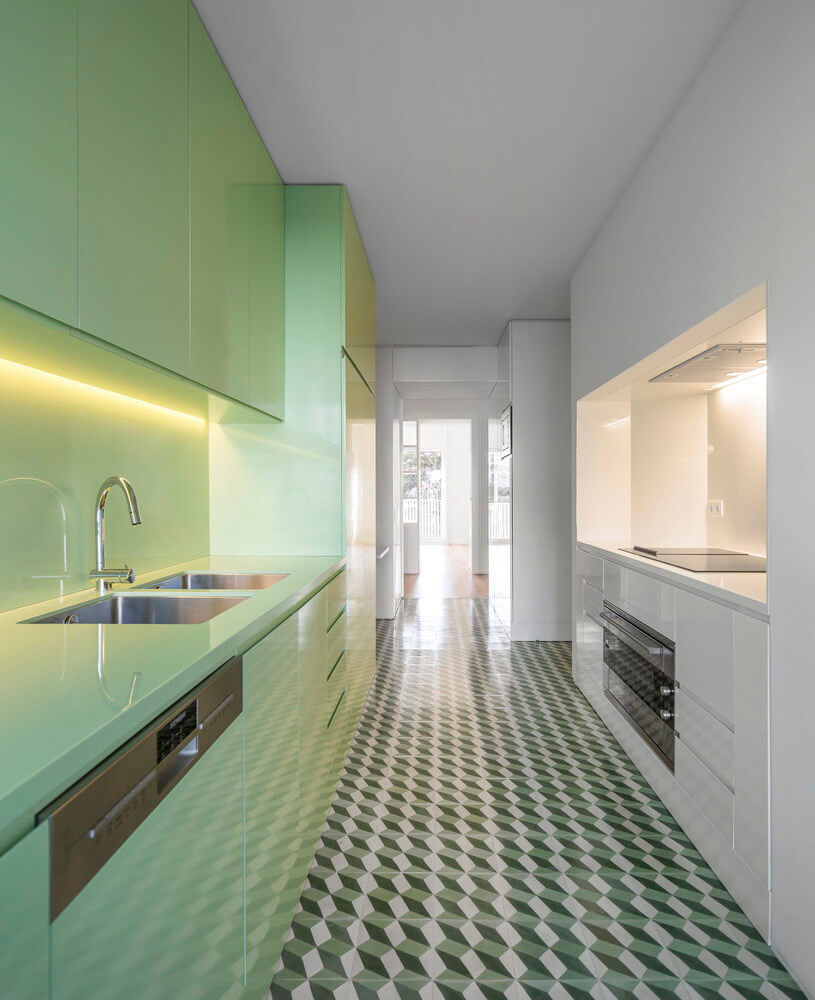 Apartamento Jardim das Amoreiras, Padimat Design+Technic Padimat Design+Technic Kitchen units Ceramic