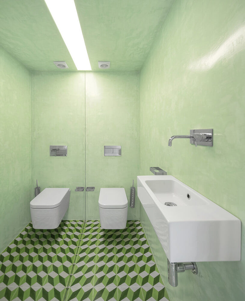 Apartamento Jardim das Amoreiras, Padimat Design+Technic Padimat Design+Technic Modern bathroom Ceramic