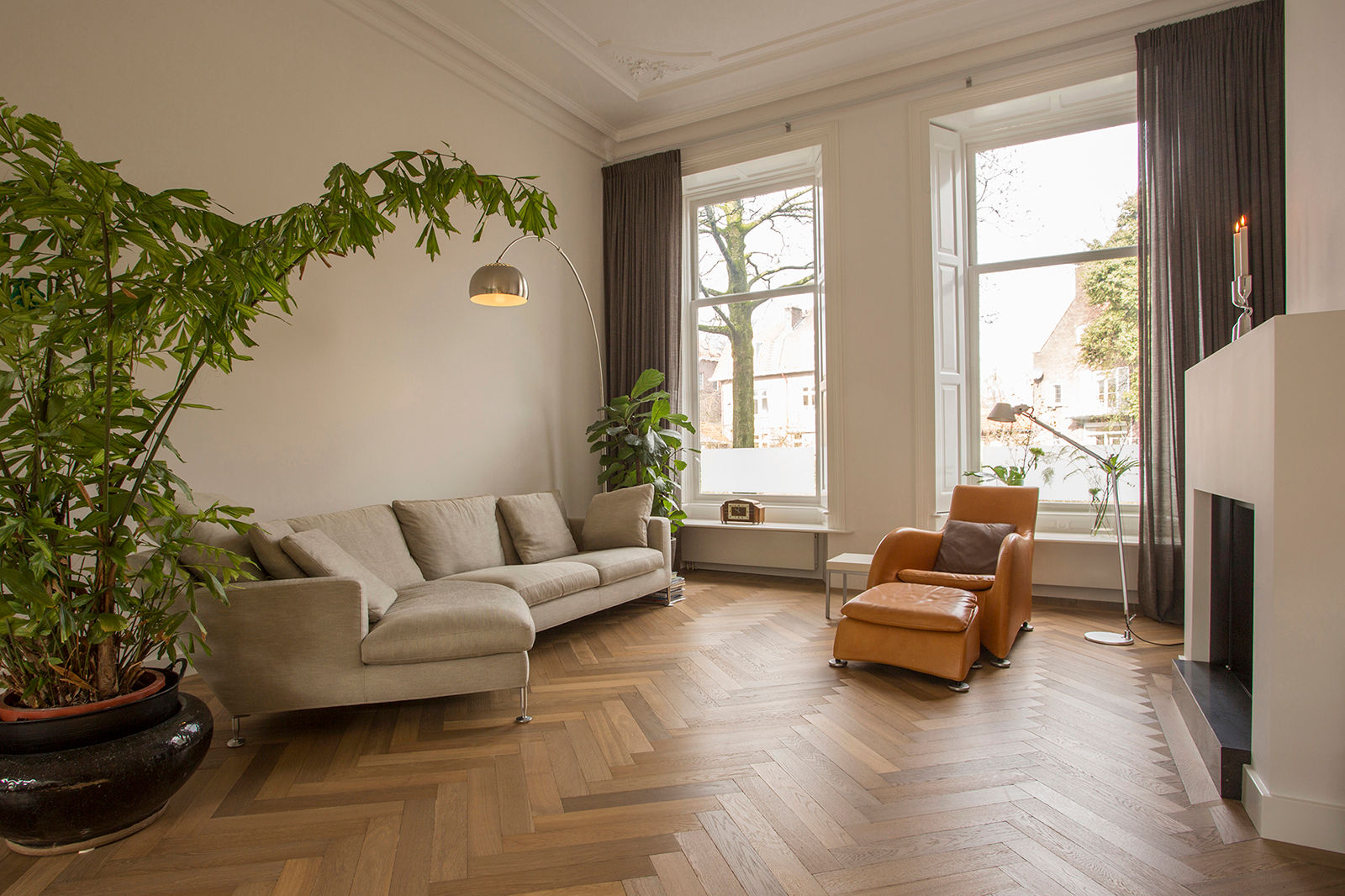 Monumentaal woonhuis Deventer, Architecten_Lab Architecten_Lab Living room