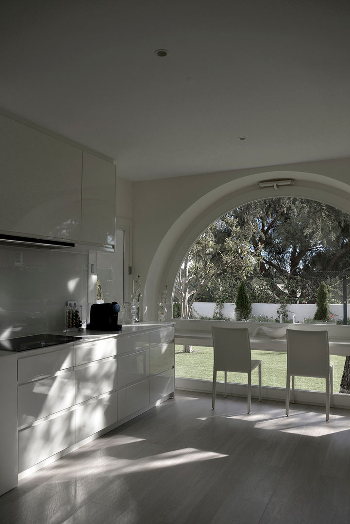 Villa Pasiva, IMAGINEAN IMAGINEAN مطبخ ذو قطع مدمجة خشب Wood effect