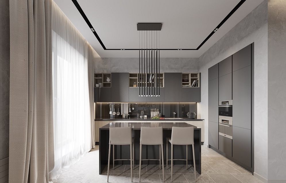 Hitech minimalism 80m2, Decor-Stil-Grup Decor-Stil-Grup Modern dining room