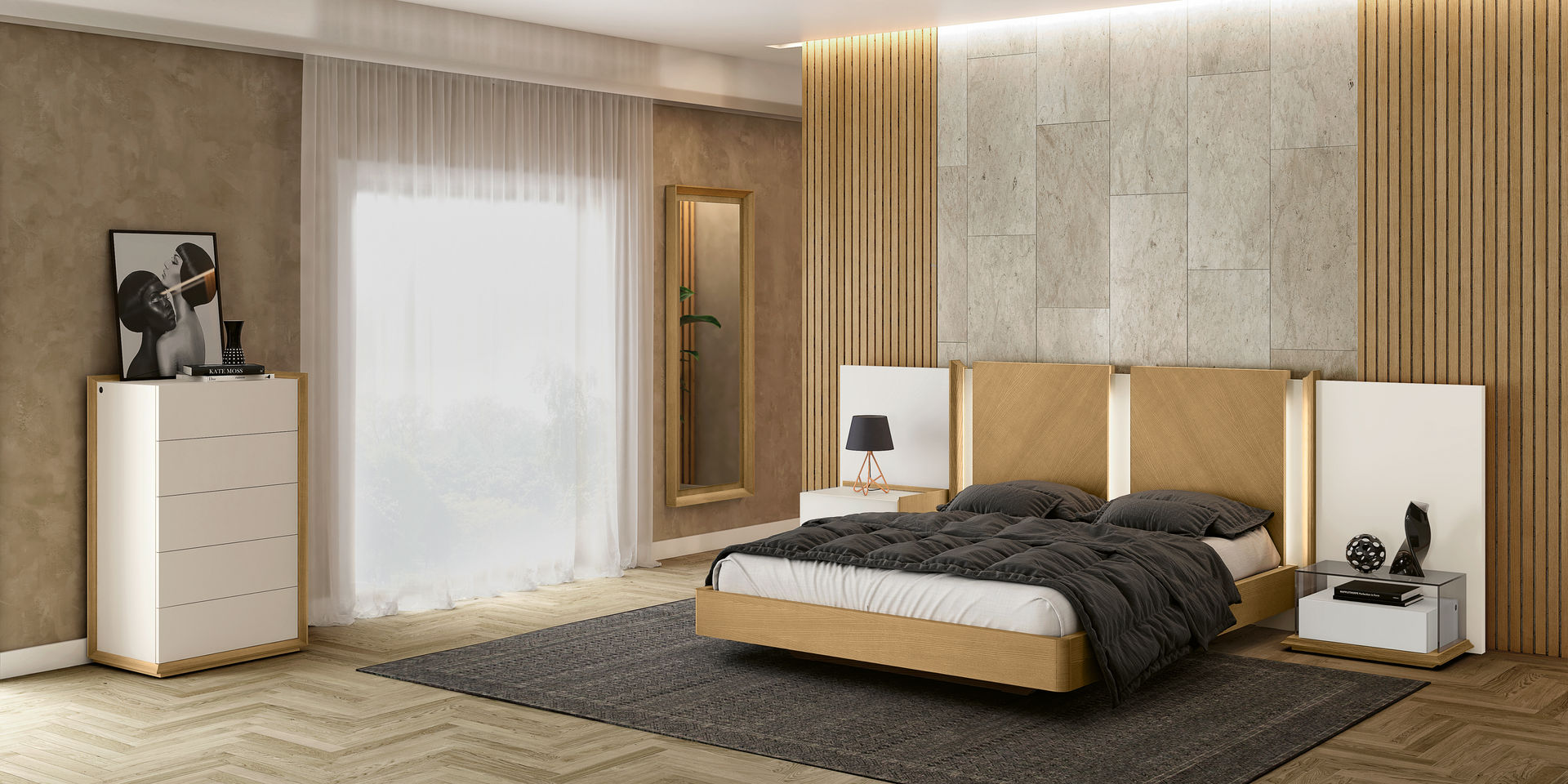 Frame Collection, Farimovel Furniture Farimovel Furniture Modern style bedroom Beds & headboards