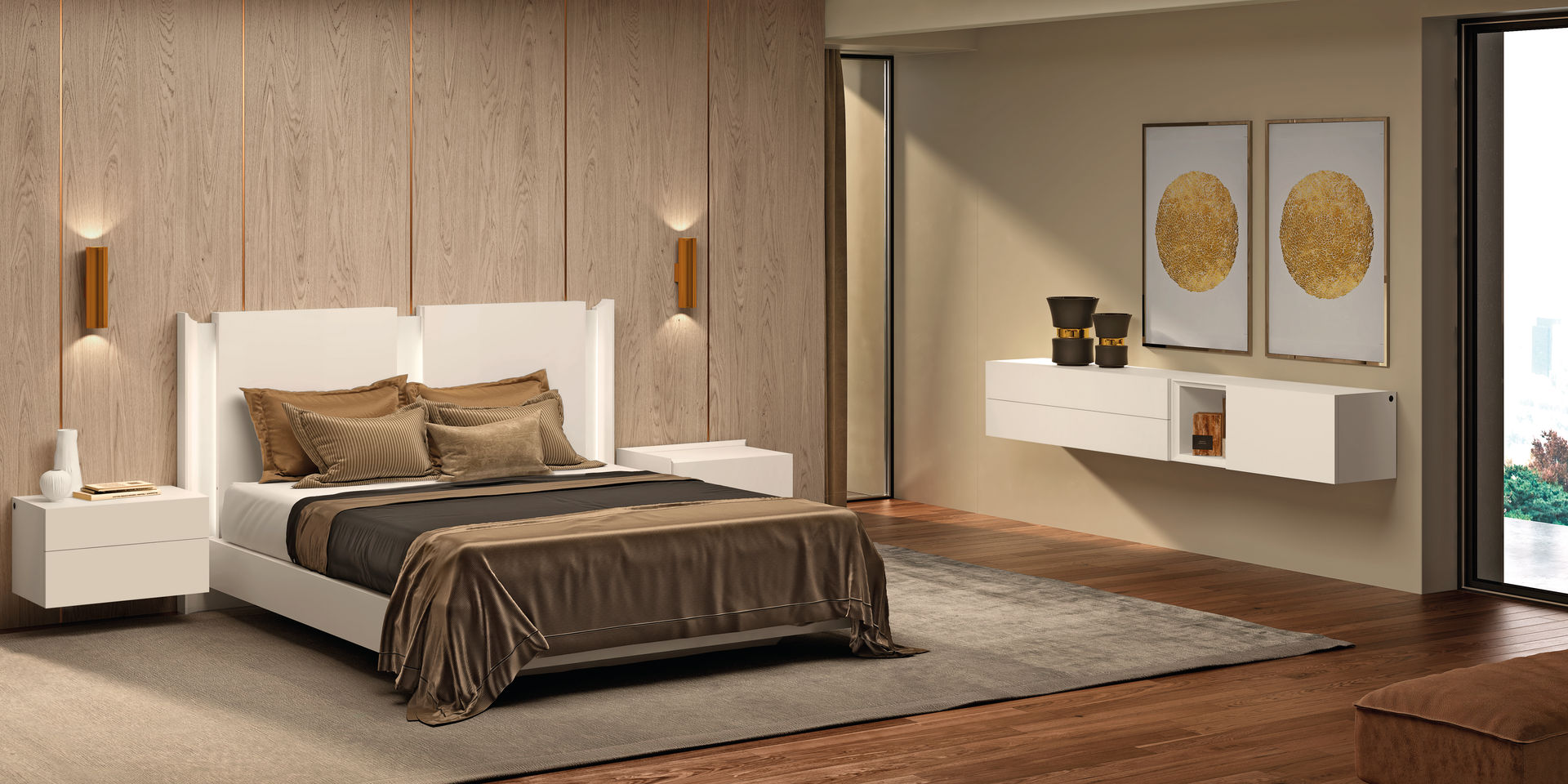 Frame Collection, Farimovel Furniture Farimovel Furniture Kamar Tidur Modern Beds & headboards