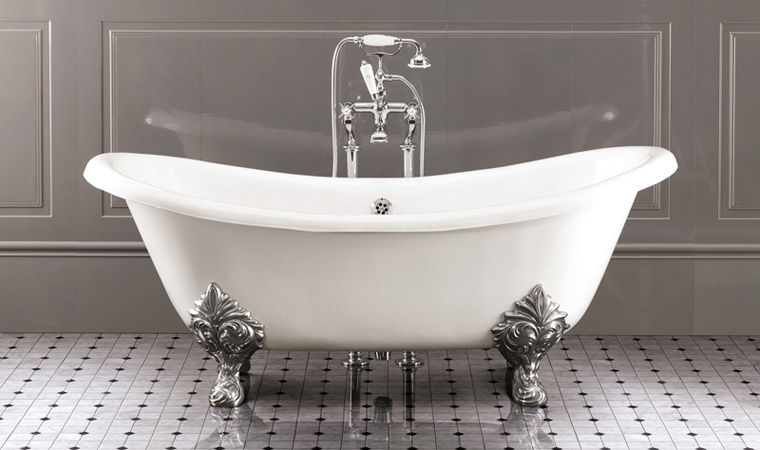 Vasche da bagno con piedini in stile vintage - CasaFacile