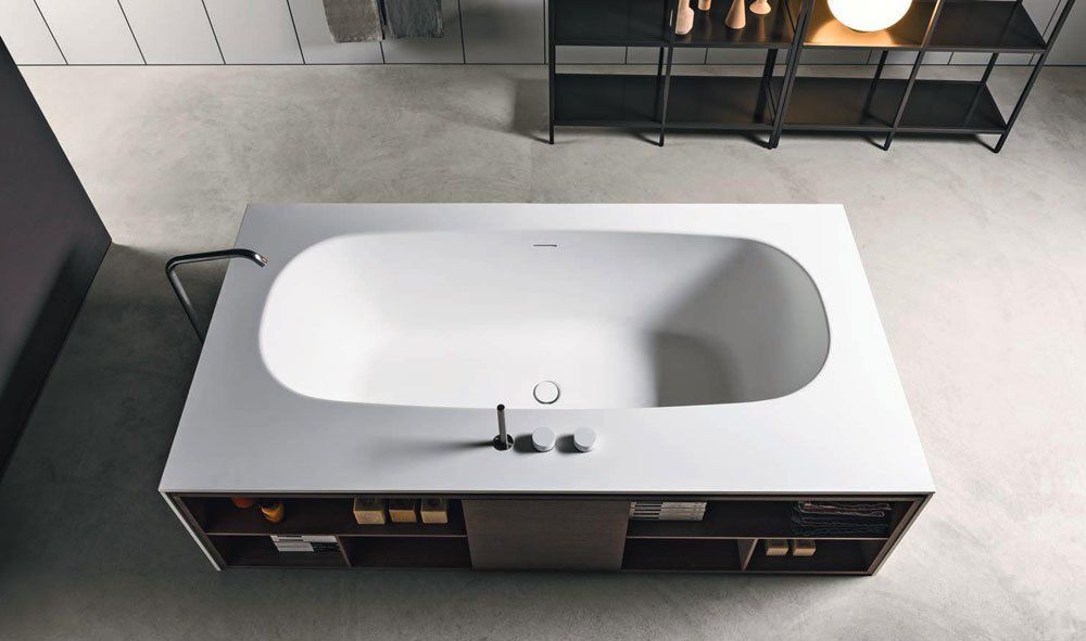 Vasca da bagno , LORENZINI G.& C. SNC LORENZINI G.& C. SNC Minimalist style bathroom