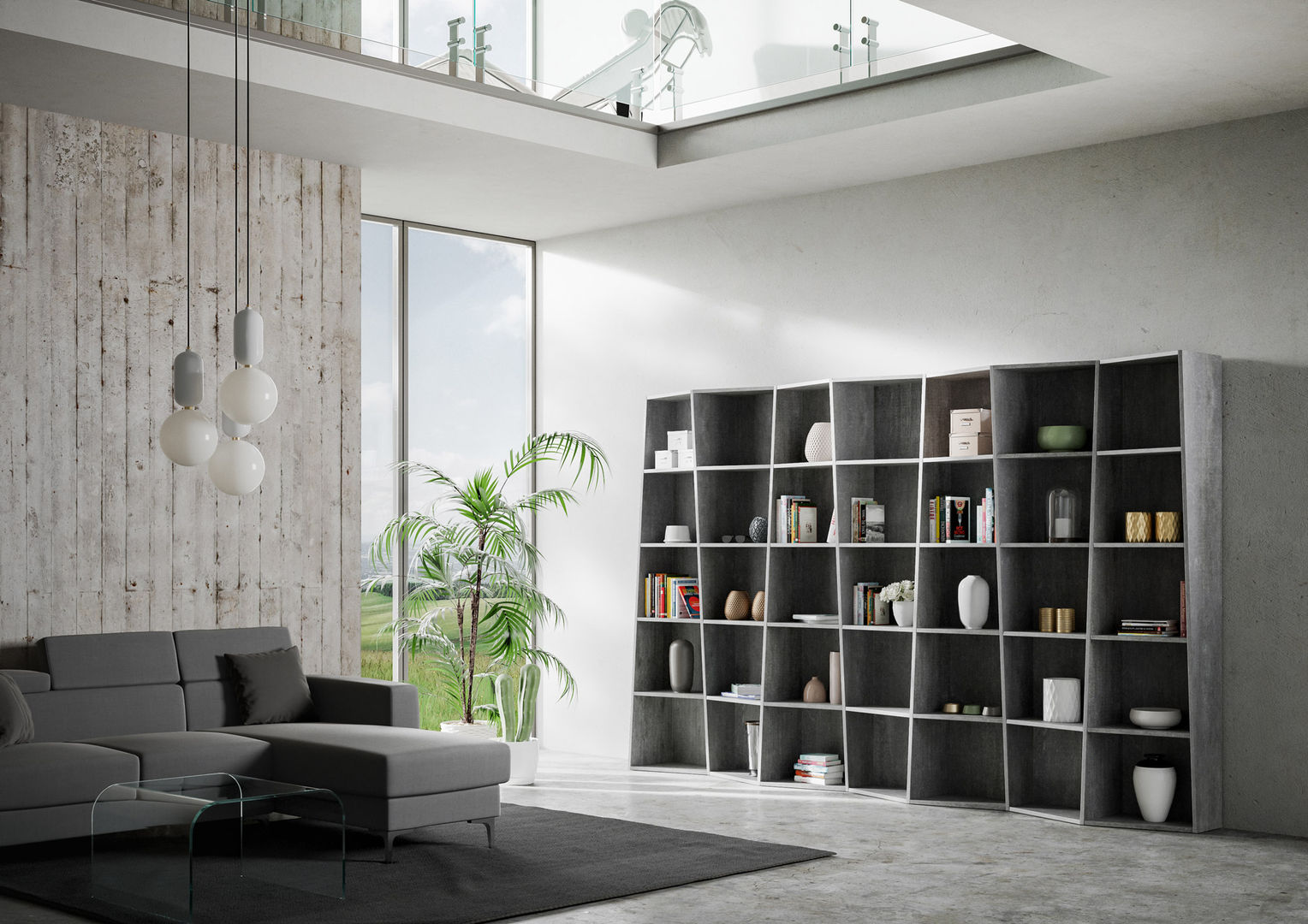 Librerie, itamoby itamoby Modern living room لکڑی Wood effect