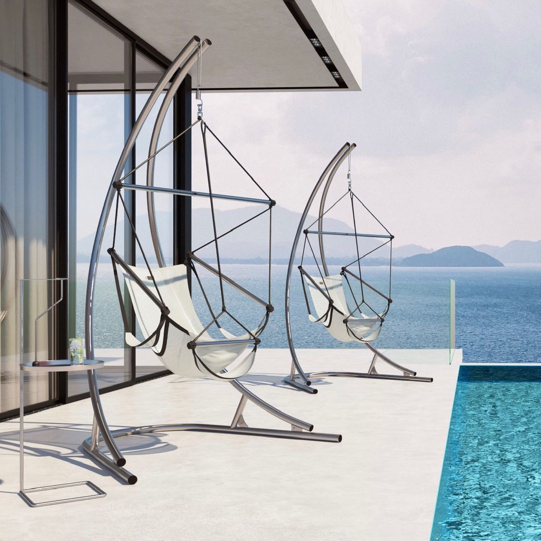 Hängematte oder Hängesessel sicher aufhängen., CrazyChair Hängematten CrazyChair Hängematten Modern Terrace
