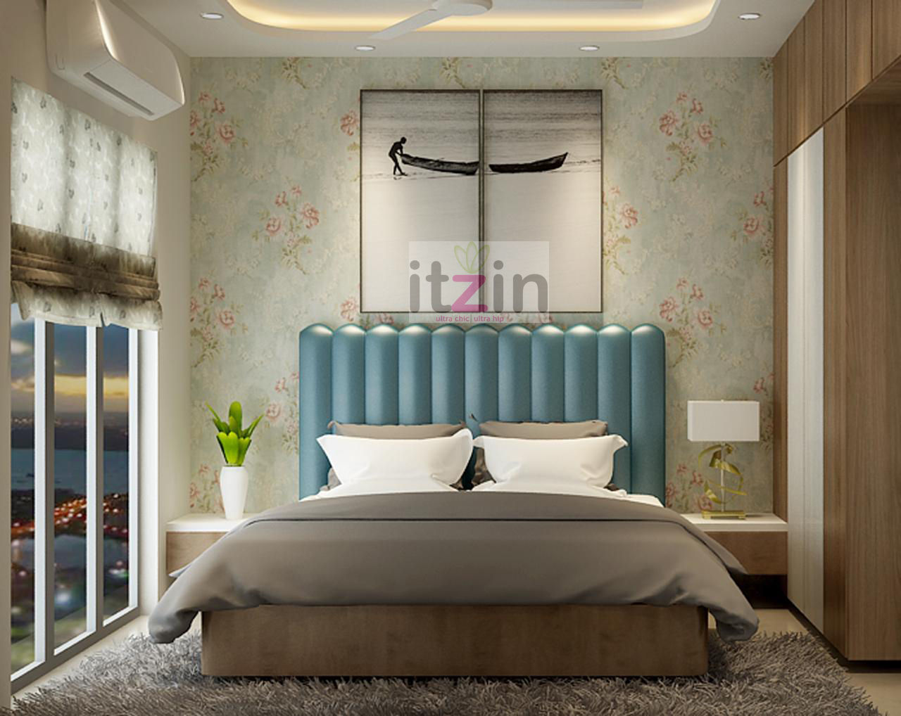 Breathtaking Interior Inspiration for a Modern Condo, Itzin World Designs Itzin World Designs 모던스타일 침실