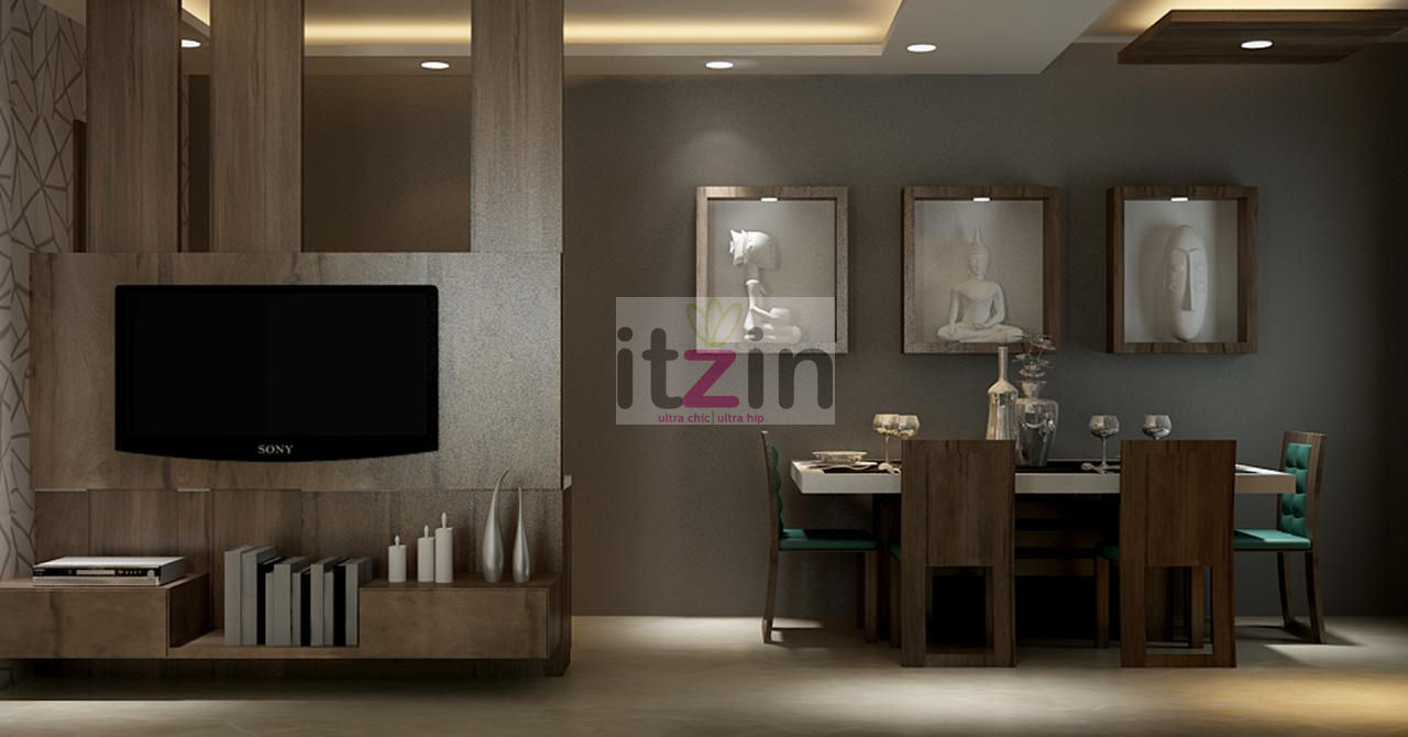 Breathtaking Interior Inspiration for a Modern Condo, Itzin World Designs Itzin World Designs Гостиная в стиле модерн