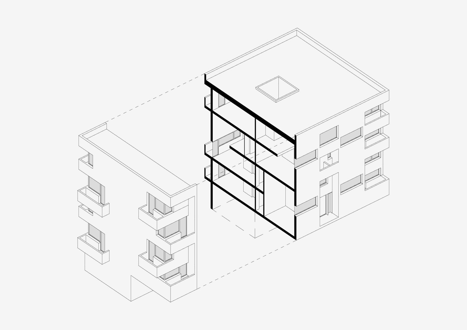 Habitação Municipal de Almada, Atelier 17 Atelier 17 Casas multifamiliares