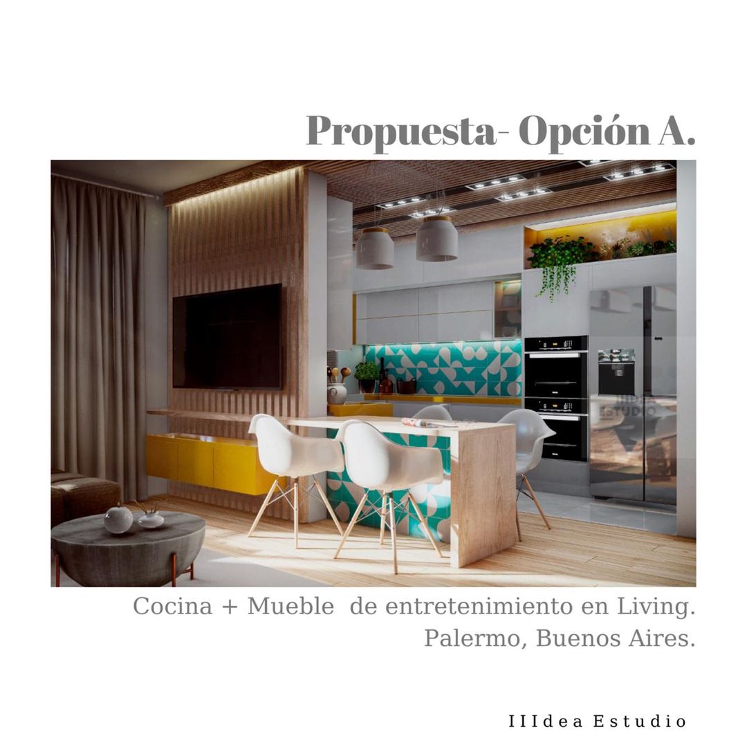 palermo / argentina clientes Marrufos IIIdea Estudio cocinas, diseños interiores