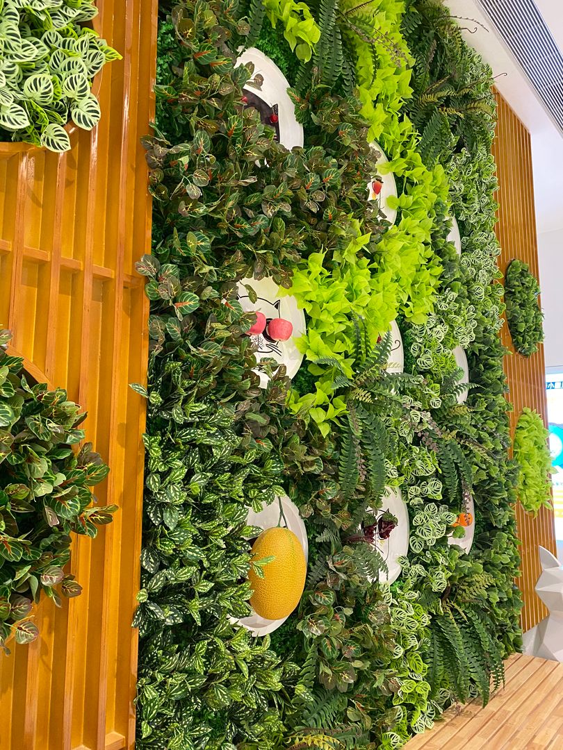 Artificial Hanging Plants & Plants Wall Landscape for Shopping Mall, Sunwing Industrial Co., Ltd. Sunwing Industrial Co., Ltd. Espaces commerciaux Plastique Centres commerciaux