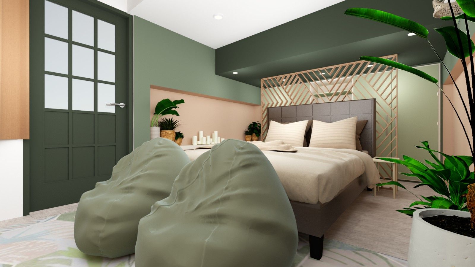RM Bedroom Project, Quadraforma Construction Quadraforma Construction Dormitorios pequeños