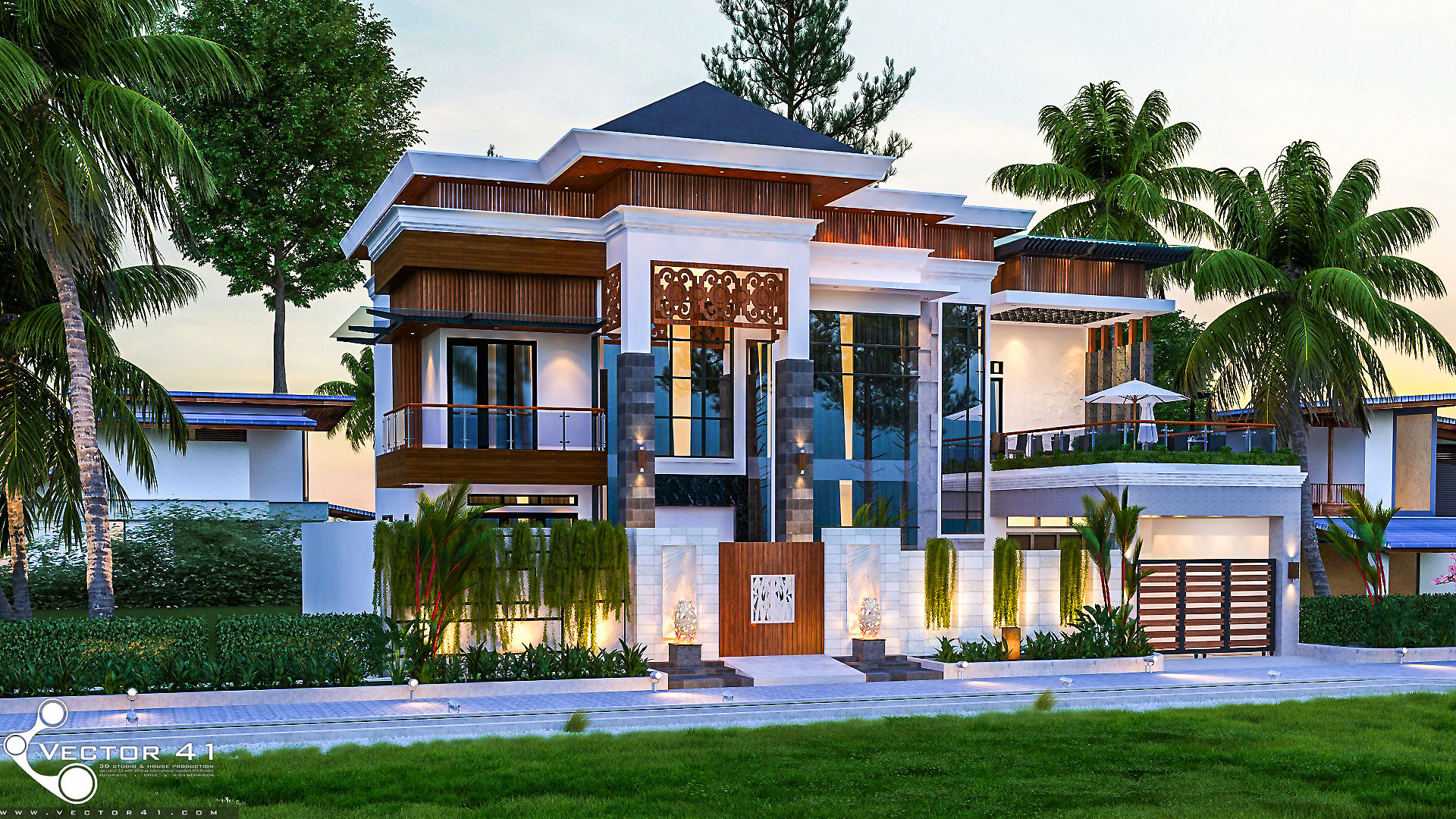 15 Desain Rumah & Ruangan Modern dengan Sentuhan Tradisional Indonesia |  homify