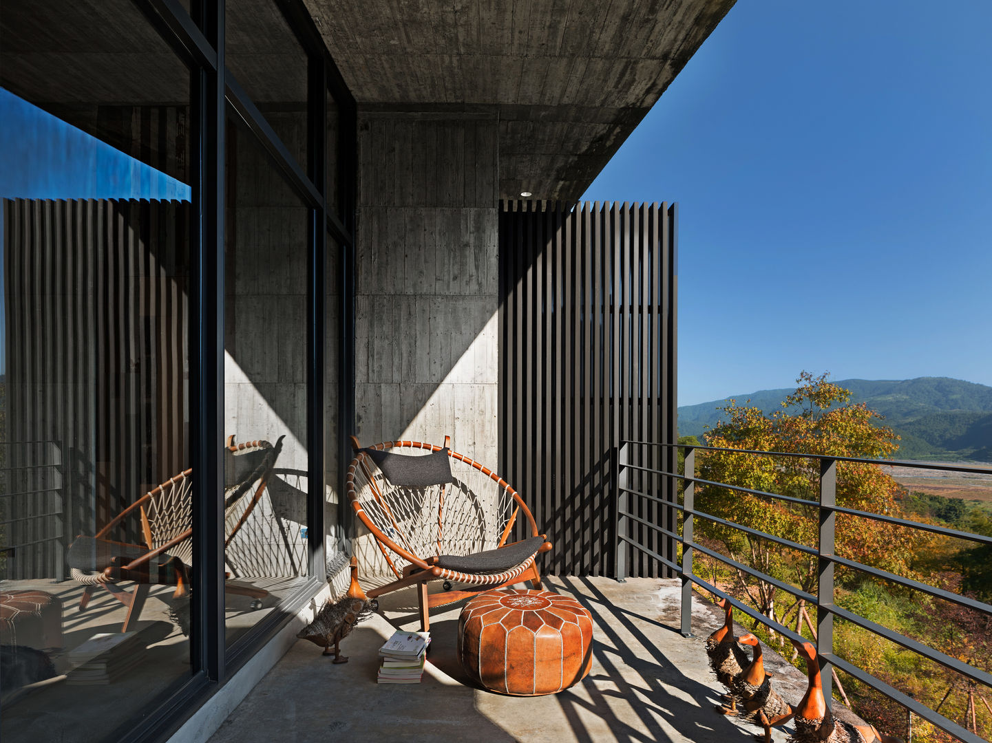 BOX@輕觸大地 大湖森林室內設計 Balcony Reinforced concrete