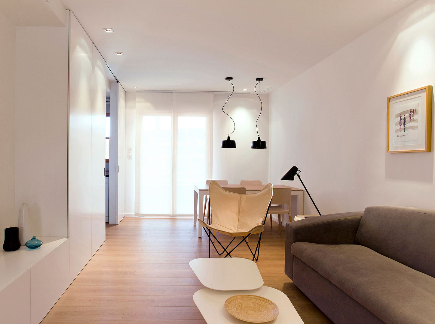 Apartamento en Santa Pola, MANUEL GARCÍA ASOCIADOS MANUEL GARCÍA ASOCIADOS 모던스타일 거실