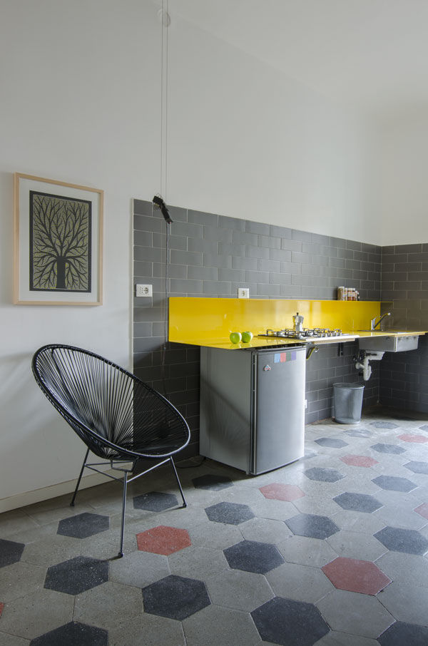 CUCINA GIALLA Cerra+Corbani Cucina minimalista cucina, colore, giallo, minimal, innovazione, leggerezza, design