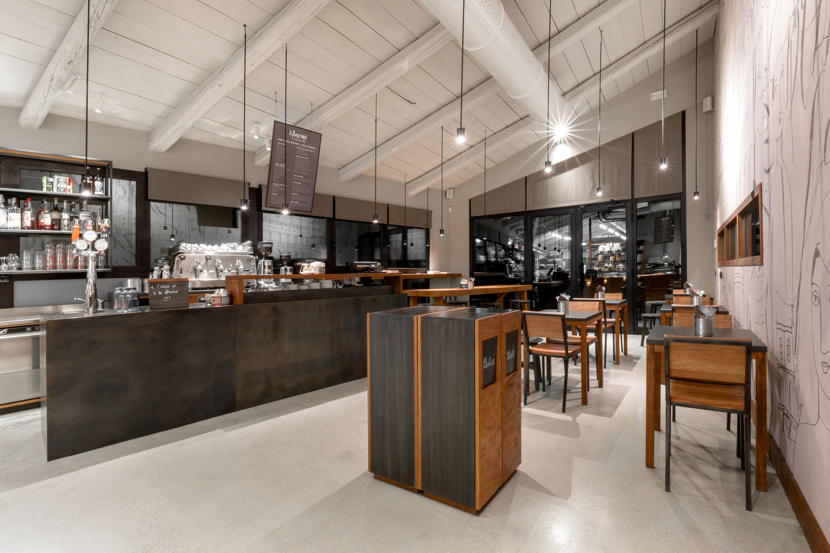 Ristorazione - O' Fiore Mio Hub 2019, BARTOLETTI CICOGNANI BARTOLETTI CICOGNANI Commercial spaces Bars & clubs