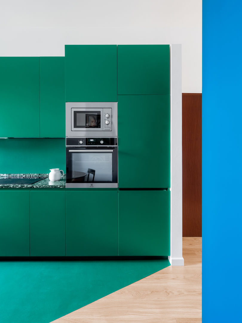 CUCINA VERDE, Cerra+Corbani Cerra+Corbani Built-in kitchens