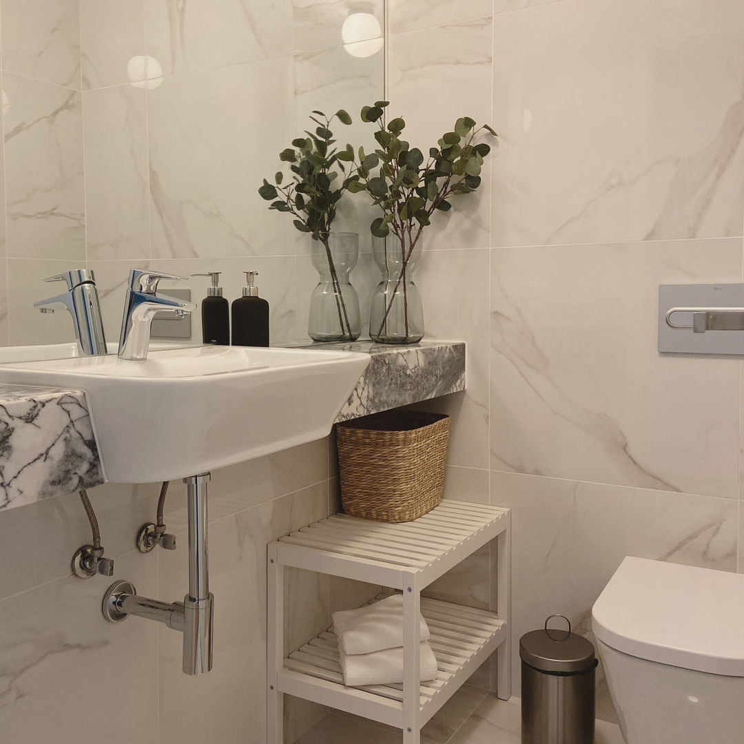 Apartamento Lisboa V2E, A78 Interiors A78 Interiors Minimalist style bathroom