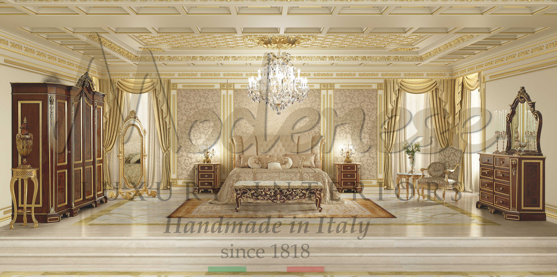 Venetian Style Bedroom Furniture Karges Furniture K634 Bedroom