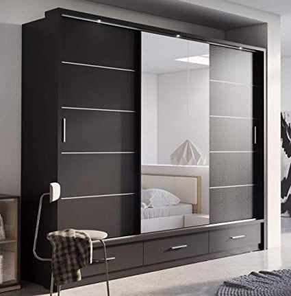 9) Accessorised wardrobes homify Modern style bedroom Wardrobes & closets