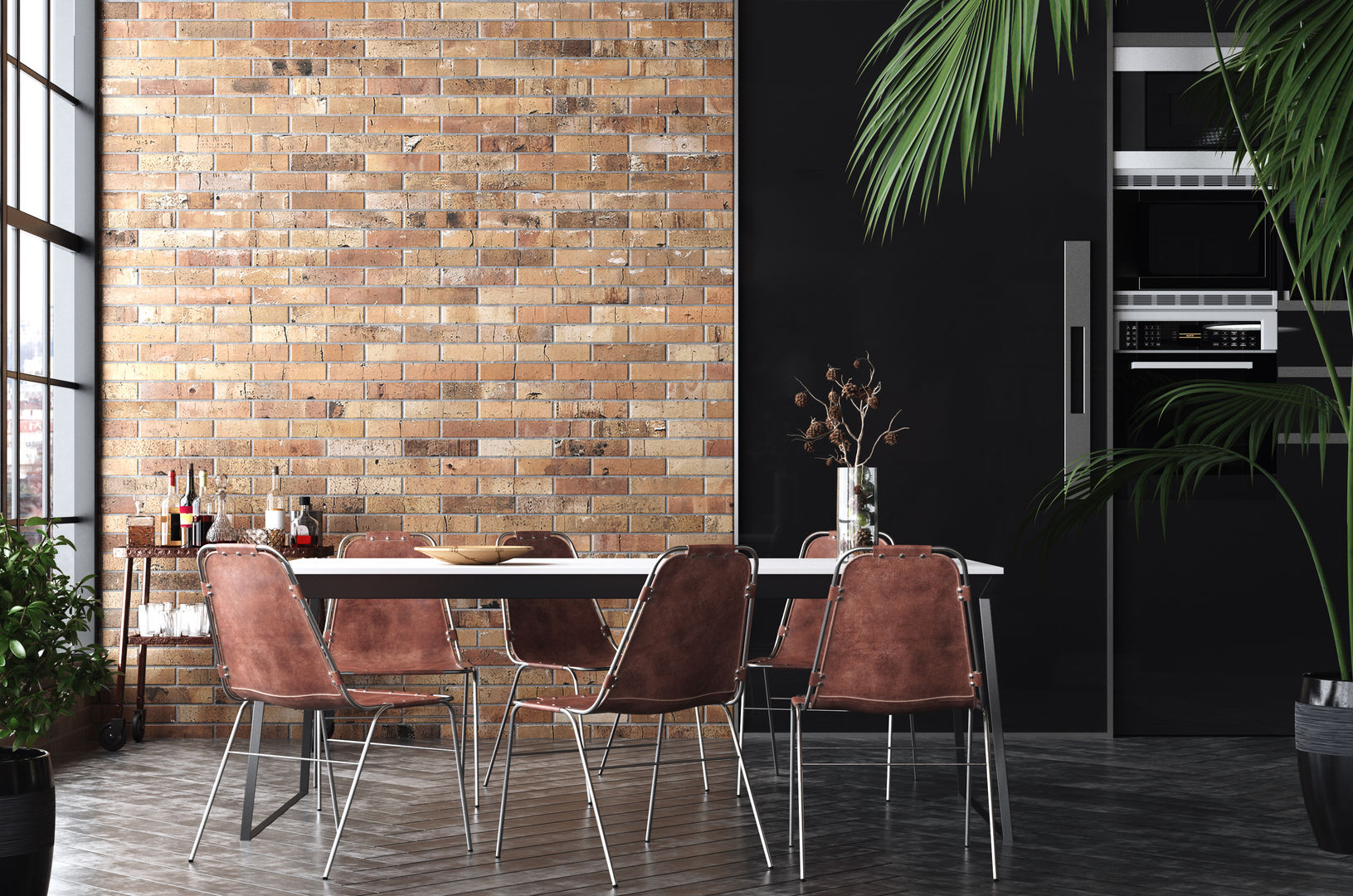 Floorwell Ratgeber: Inspiration im Industrial-Style, Floorwell Floorwell Sala da pranzo in stile industriale Legno Effetto legno