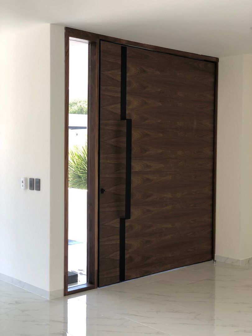 Casa L, Cstudio Arquitectura & Diseño Cstudio Arquitectura & Diseño Modern style doors Wood Wood effect