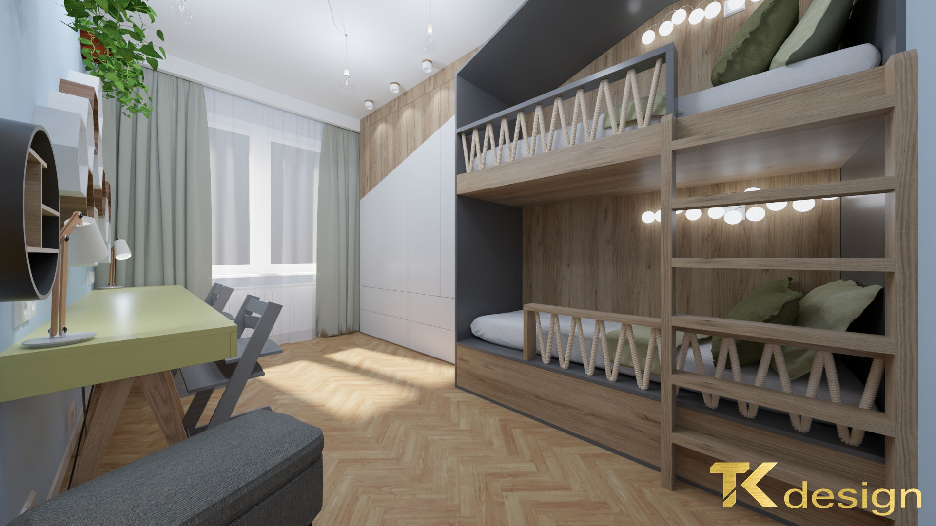 Pokój dziecięcy, TK design TK design Kamar Bayi/Anak Modern