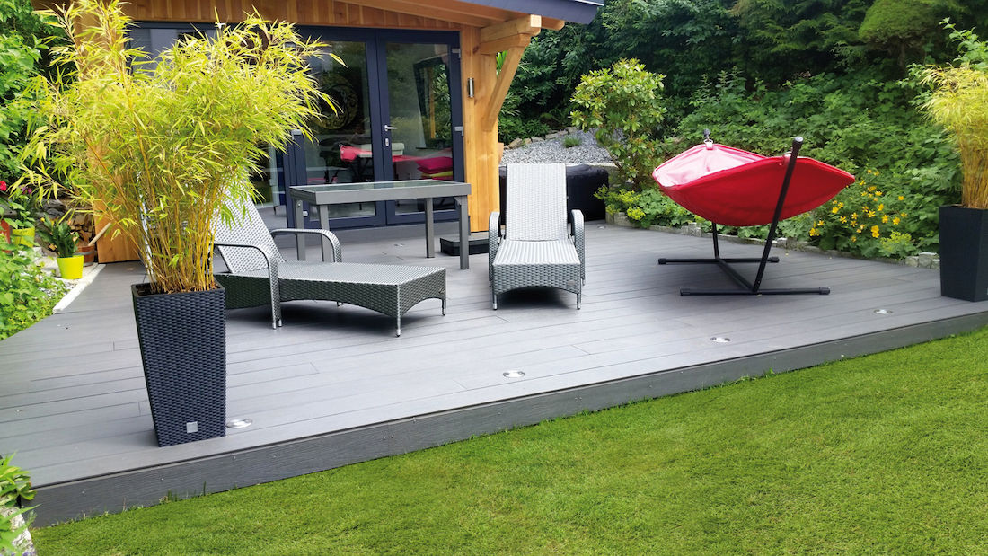 LuxDeck projecten, Exclusieve tuinproducten Exclusieve tuinproducten Patios Engineered Wood Transparent