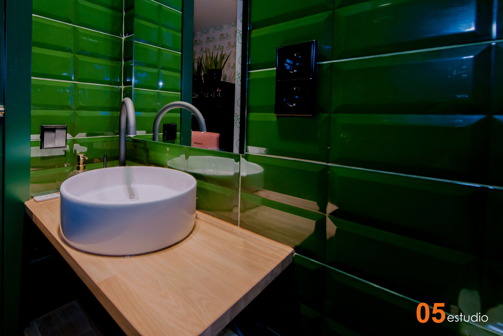 AMBIENTE BRITISH!! Reforma de piso en Toledo. , 05 Estudio 05 Estudio Eclectic style bathroom