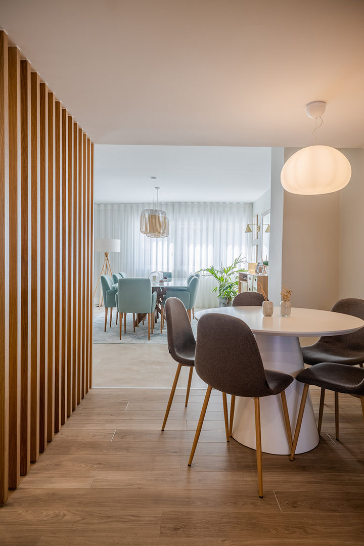 Apartamento em Lisboa - Shi Studio Interior Design, ShiStudio Interior Design ShiStudio Interior Design Modern Dining Room