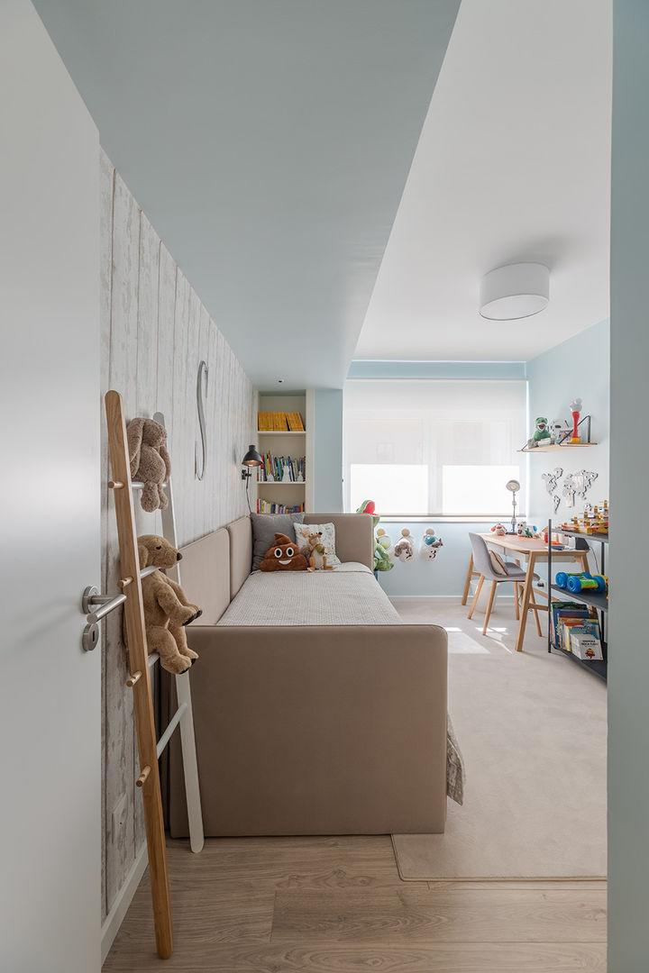 Apartamento em Lisboa - Shi Studio Interior Design, ShiStudio Interior Design ShiStudio Interior Design غرف نوم صغيرة