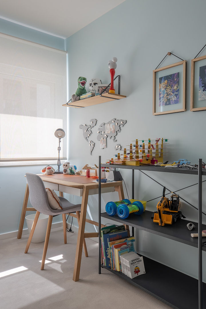 Apartamento em Lisboa - Shi Studio Interior Design, ShiStudio Interior Design ShiStudio Interior Design Boys Bedroom