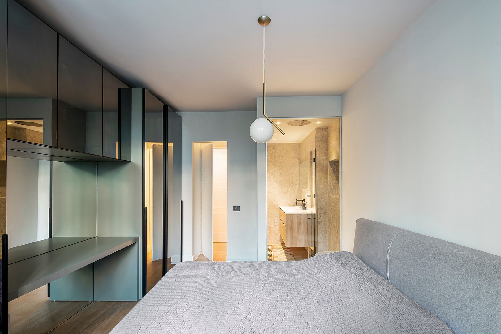 Appartamento Altaguardia a Milano, Galbiati Milano Design Hub Galbiati Milano Design Hub Small bedroom