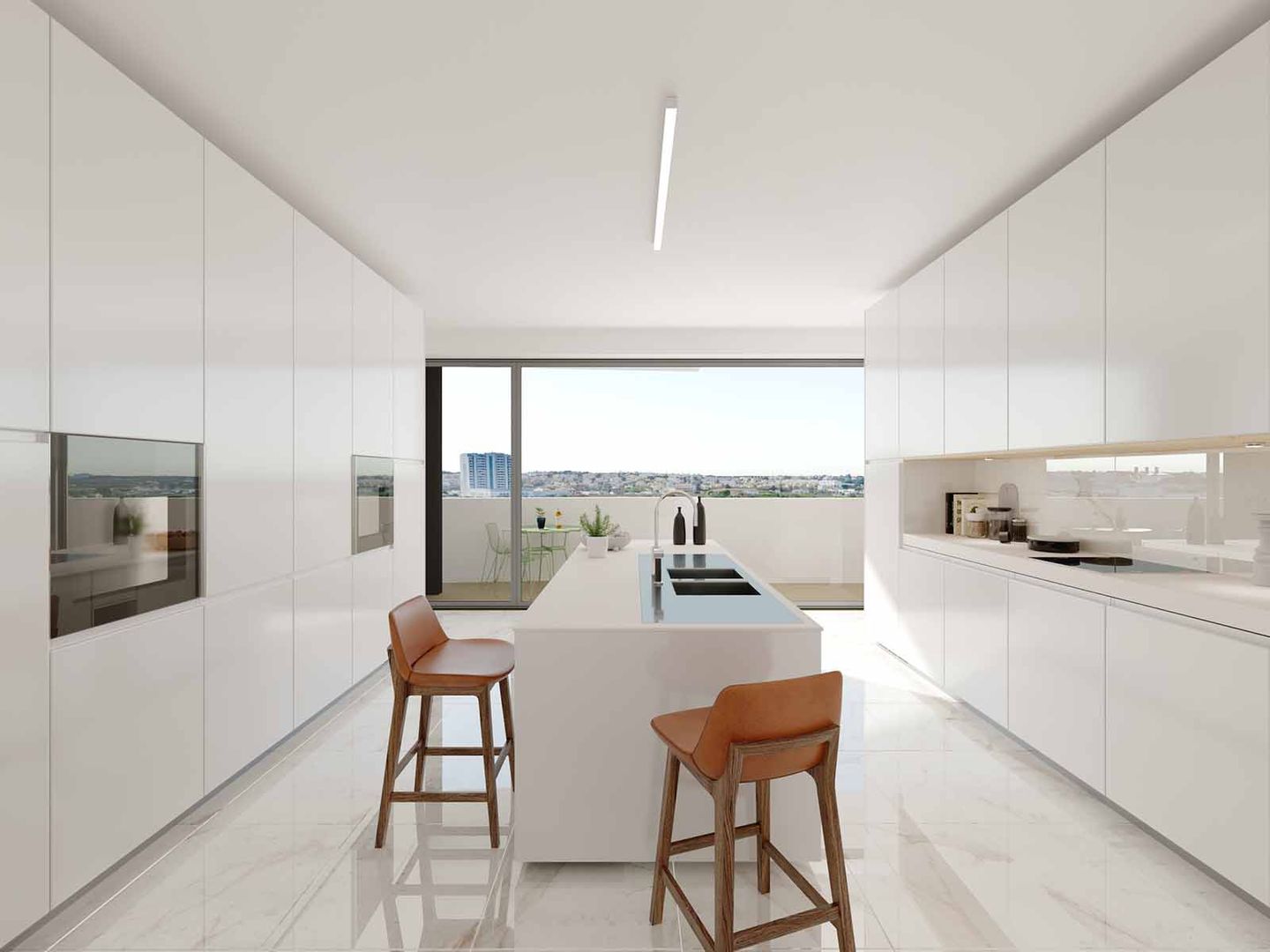 Condomínio de Luxo - Faro, Propriété Générale International Real Estate Propriété Générale International Real Estate Modern kitchen