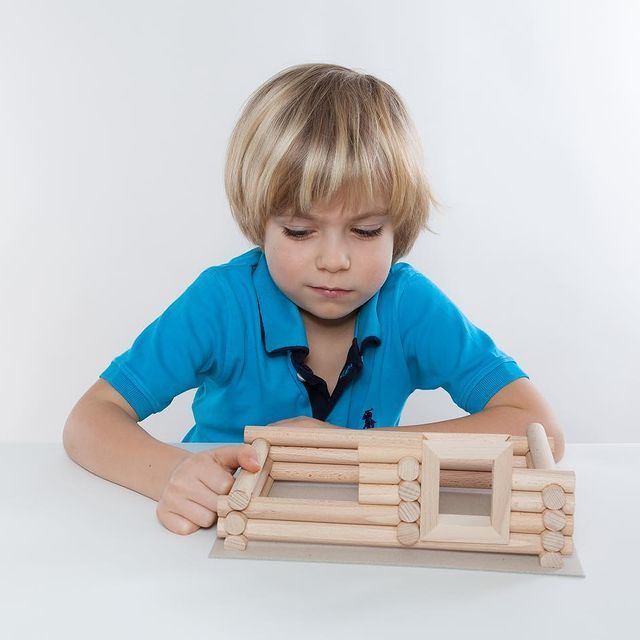 Costruzioni in Legno per bambini , ONLYWOOD ONLYWOOD Phòng trẻ em phong cách kinh điển Gỗ Wood effect Toys