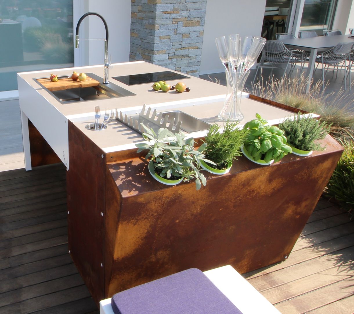 Elettrodomestici per cucine outdoor