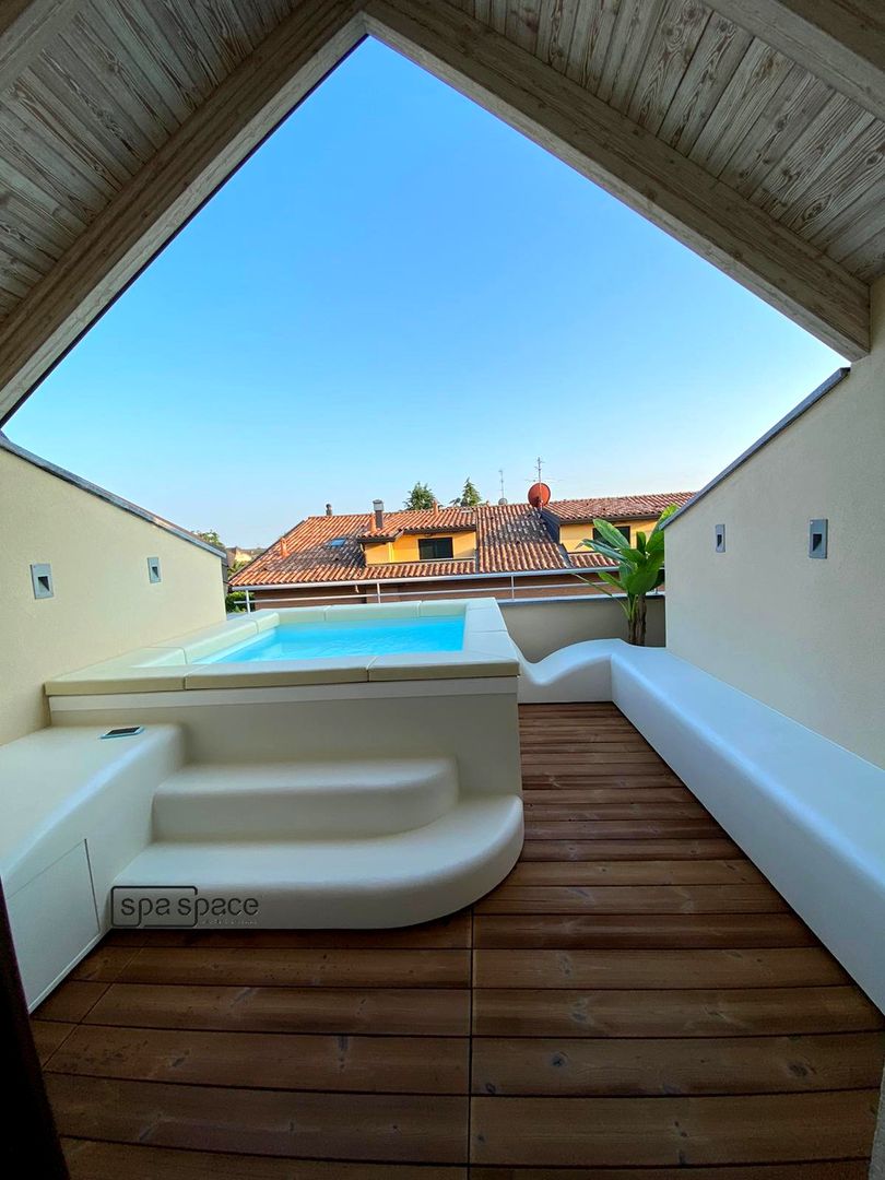 Esclusiva Piscina per Terrazzo: per una Vera SPA sul Terrazzo! | homify