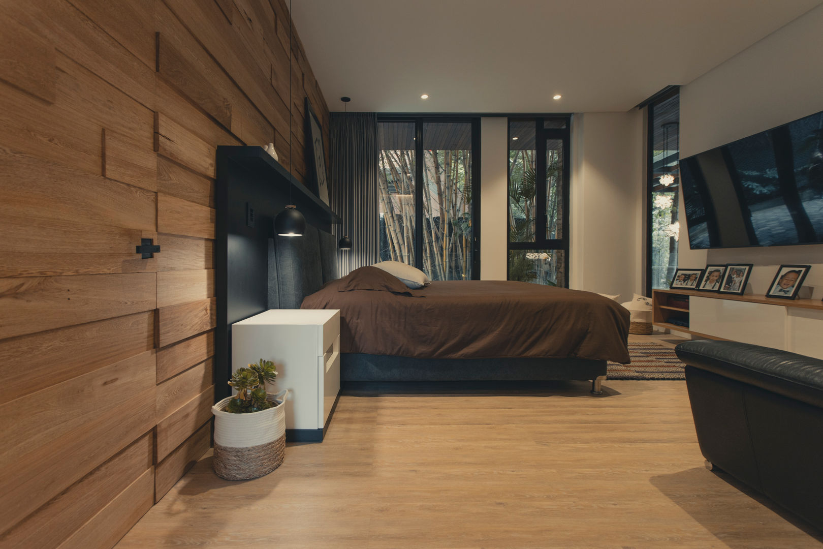 Boschetto Piso 1, Adrede Arquitectura Adrede Arquitectura Bedroom لکڑی Wood effect