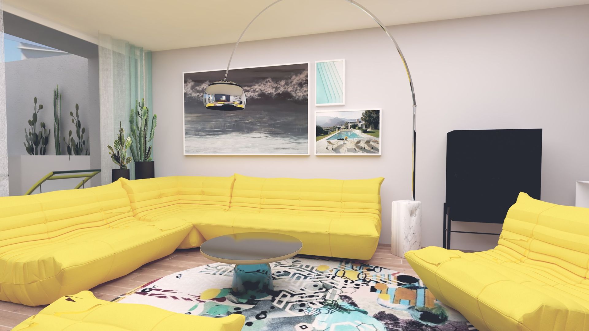 Palm Springs in Ingolstadt cooles Wohnungs Makeover   homify