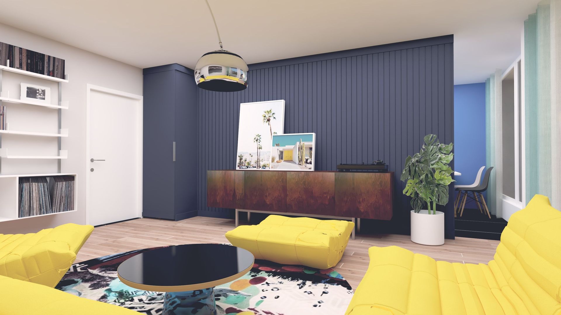 Palm Springs in Ingolstadt cooles Wohnungs Makeover   homify